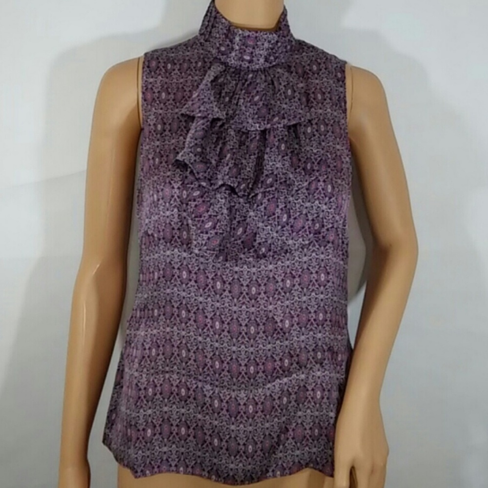 NEW GORGEOUS Penguin silk blouse Small